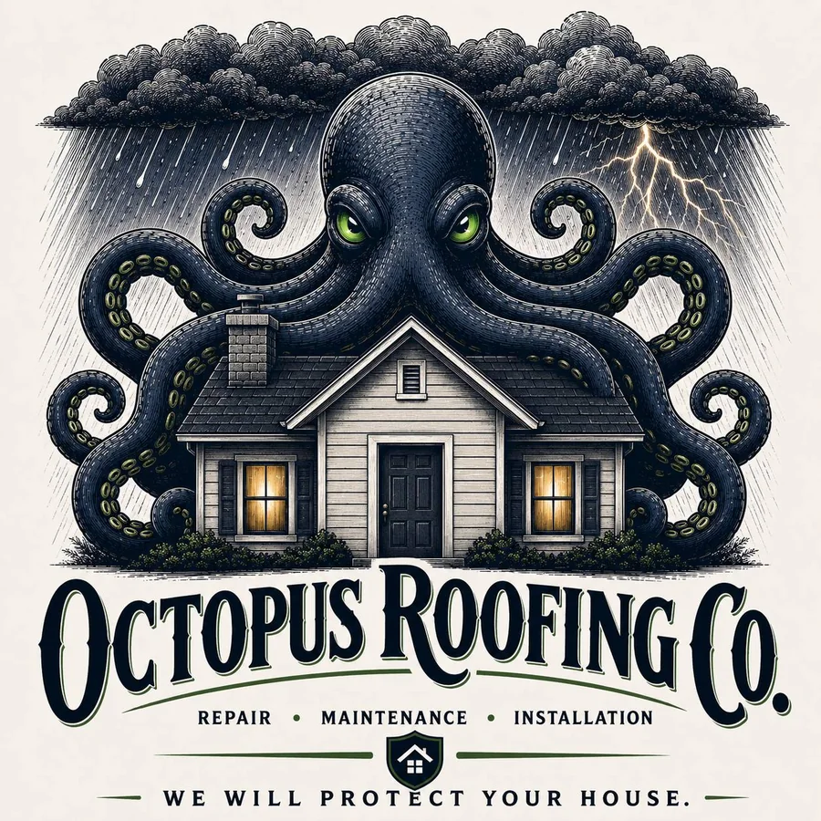 Octopus Roofing Co logo